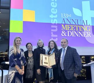 Pictured left to right: Katie Theoharides (TTOR), Vidya Tikku (MLTC Board/TTOR), Barbara Chrenko (MLTC Staff), Anna Wilkins (MLTC Board/North County Land Trust), Buzz Constable (MLTC Board)