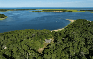 Namequoit Wood Property on Little Pleasant Bay. Photo by Hardie Truesdale.