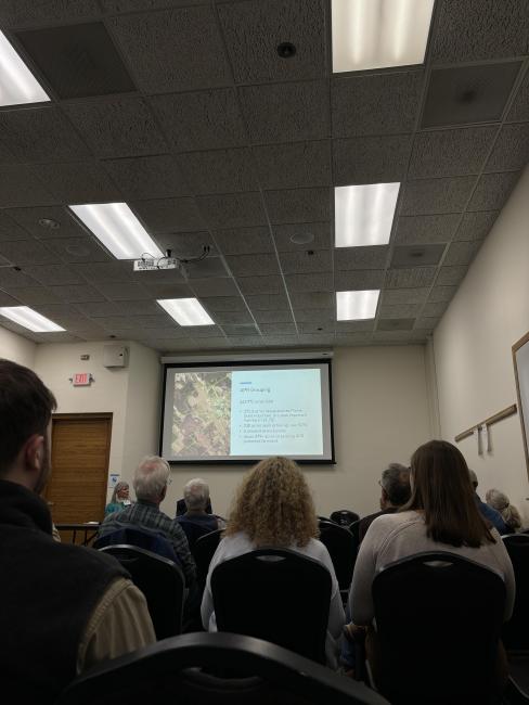 cooper hill workshop view from audience